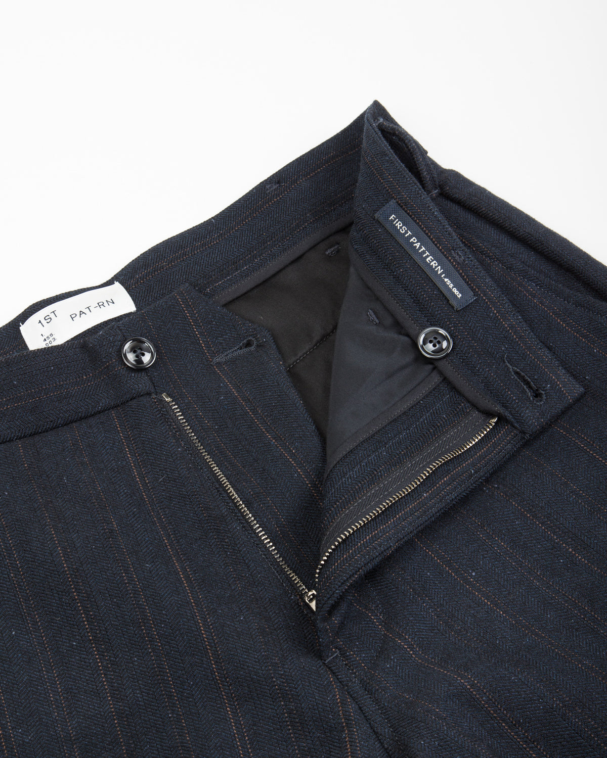 1st PAT-RN Logan Trouser - Dark Blue Heritage Chevron - Standard & Strange