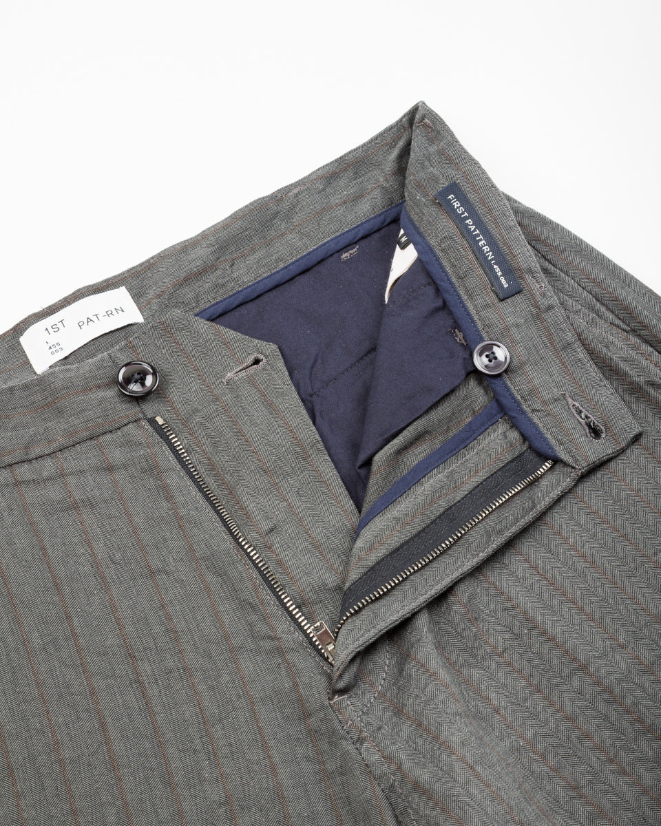1st PAT-RN Logan Trouser - Dove Grey HBT - Standard & Strange