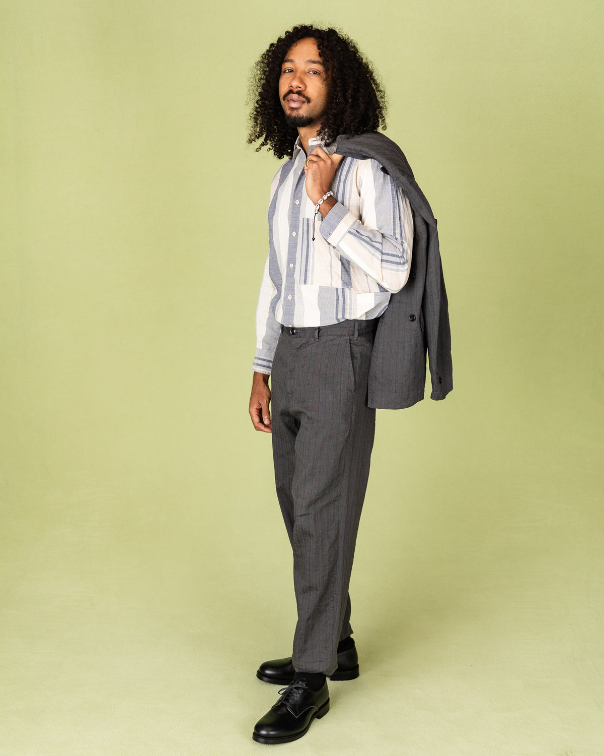 1st PAT-RN Logan Trouser - Dove Grey HBT - Standard & Strange