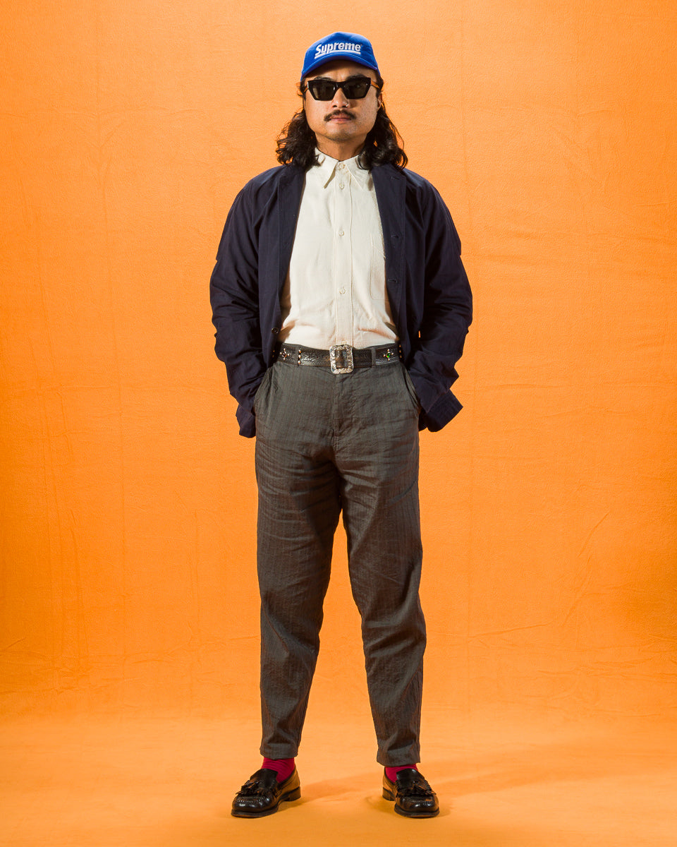 1st PAT-RN Railroad Jacket - Navy Slub - Standard & Strange