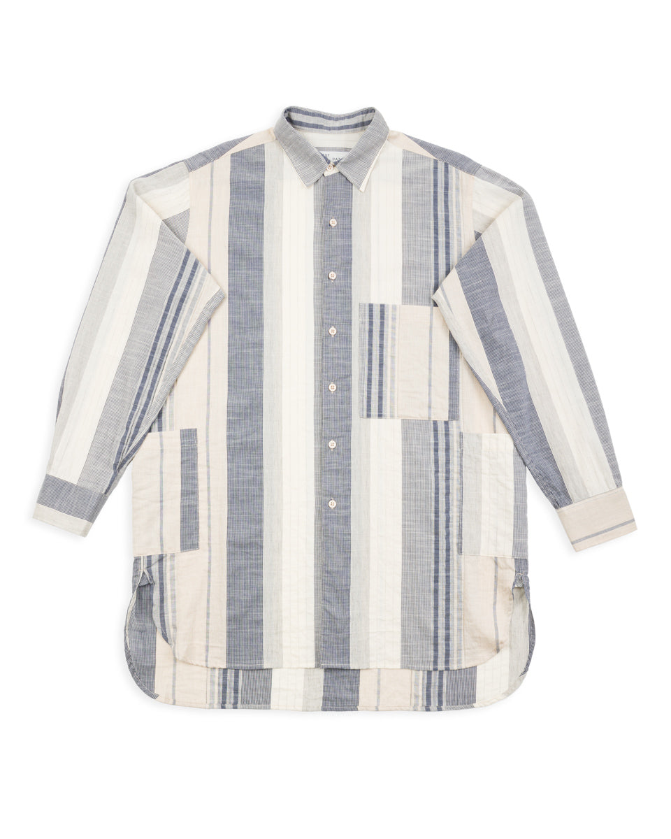 1st PAT-RN Tipo 5 Shirt - Blue/Natural Stripe - Standard & Strange