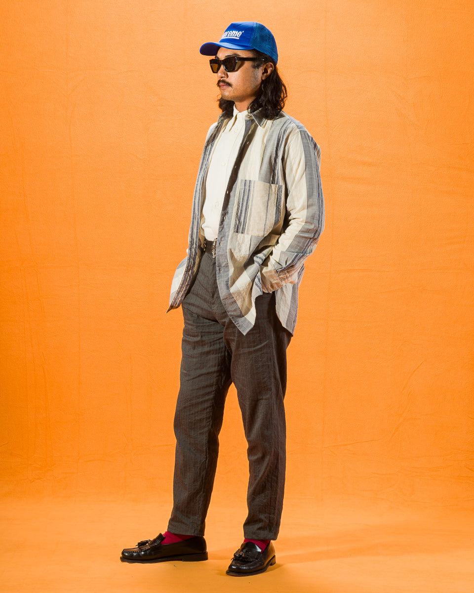 1st PAT-RN Tipo 5 Shirt - Blue/Natural Stripe - Standard & Strange