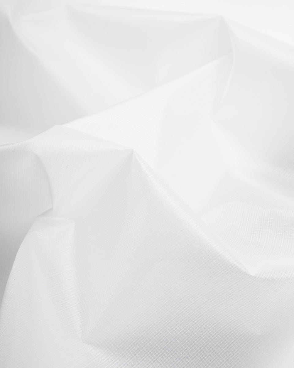 And Wander Sheer Loose Fitting Rain Jacket - White - Standard & Strange