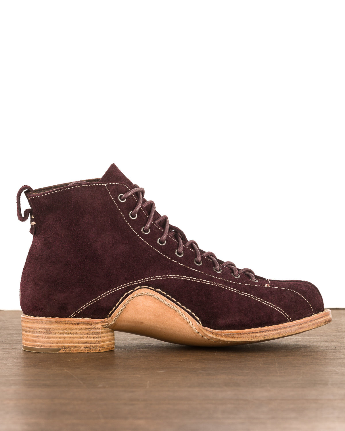Arch Support Project Cestus Boot - Mahogany Roughout - Standard & Strange