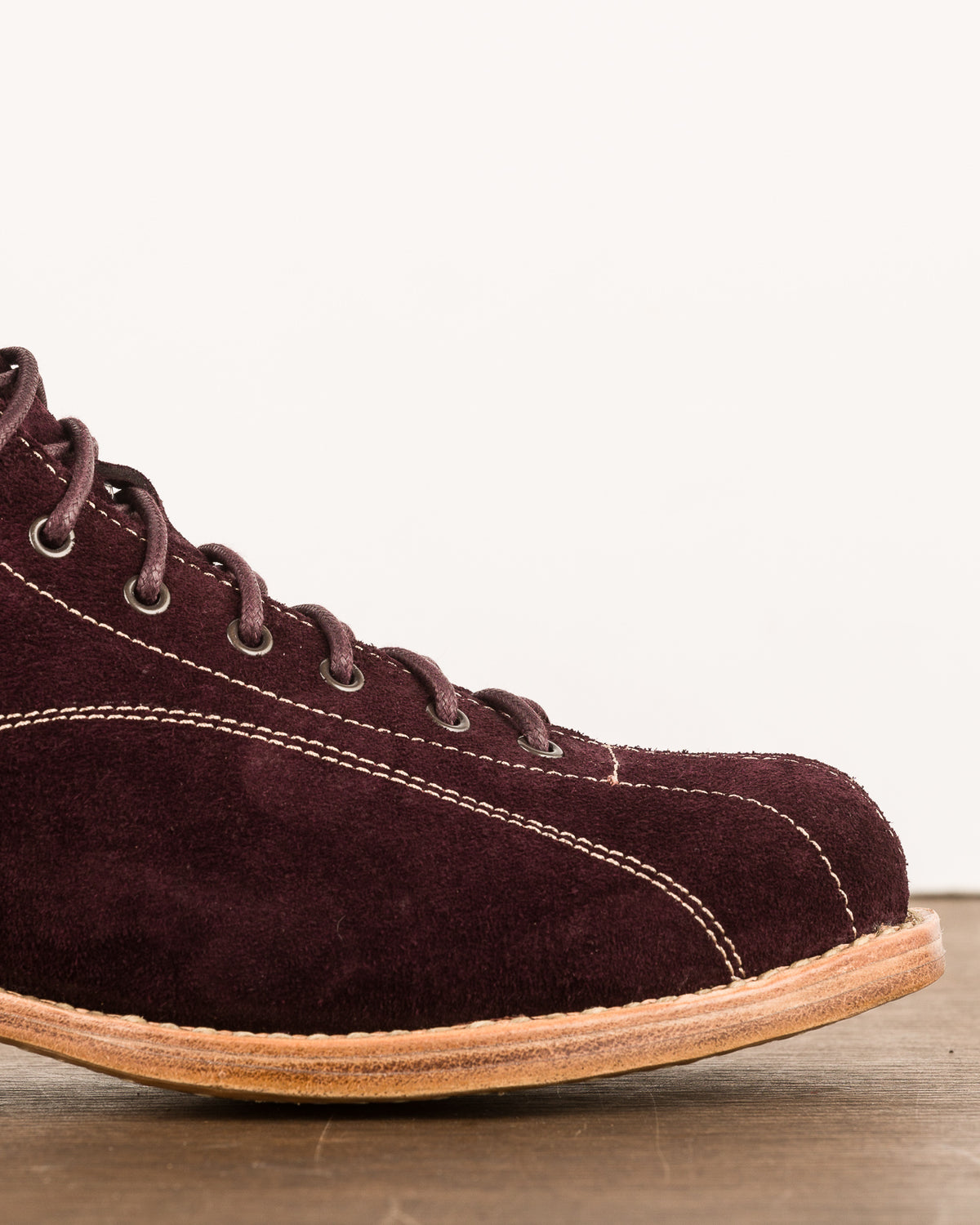 Arch Support Project Cestus Boot - Mahogany Roughout - Standard & Strange