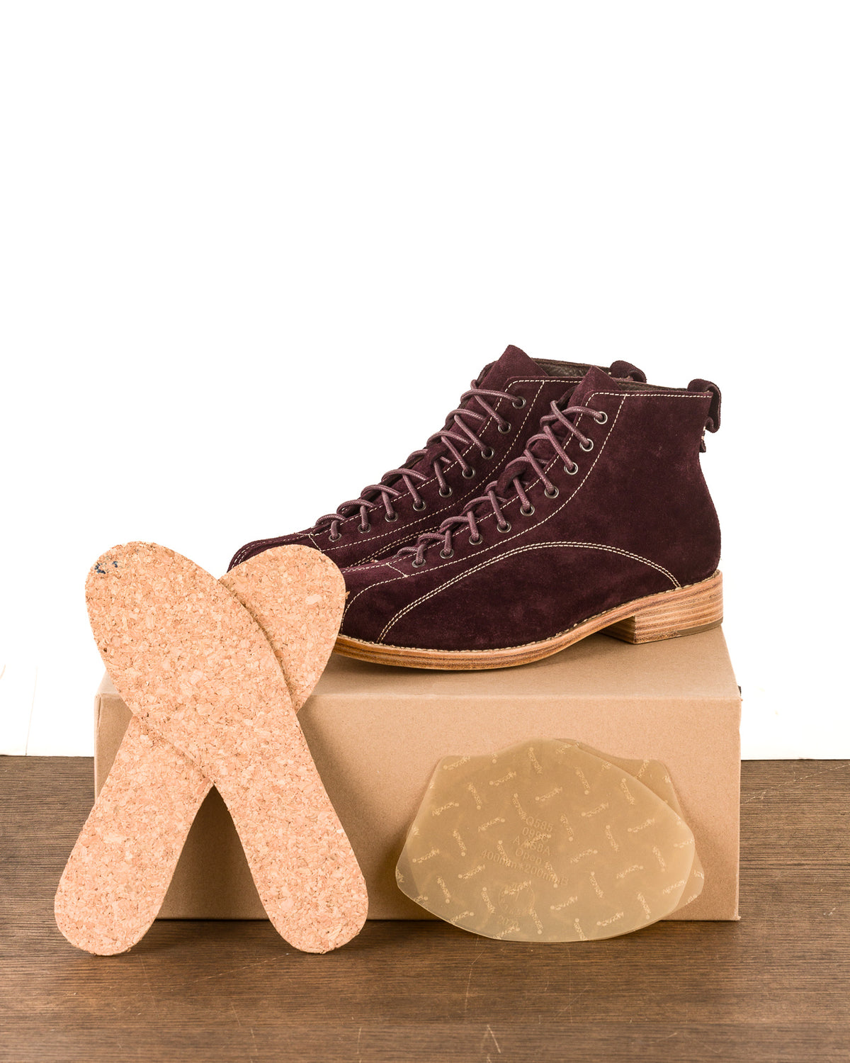 Arch Support Project Cestus Boot - Mahogany Roughout - Standard & Strange