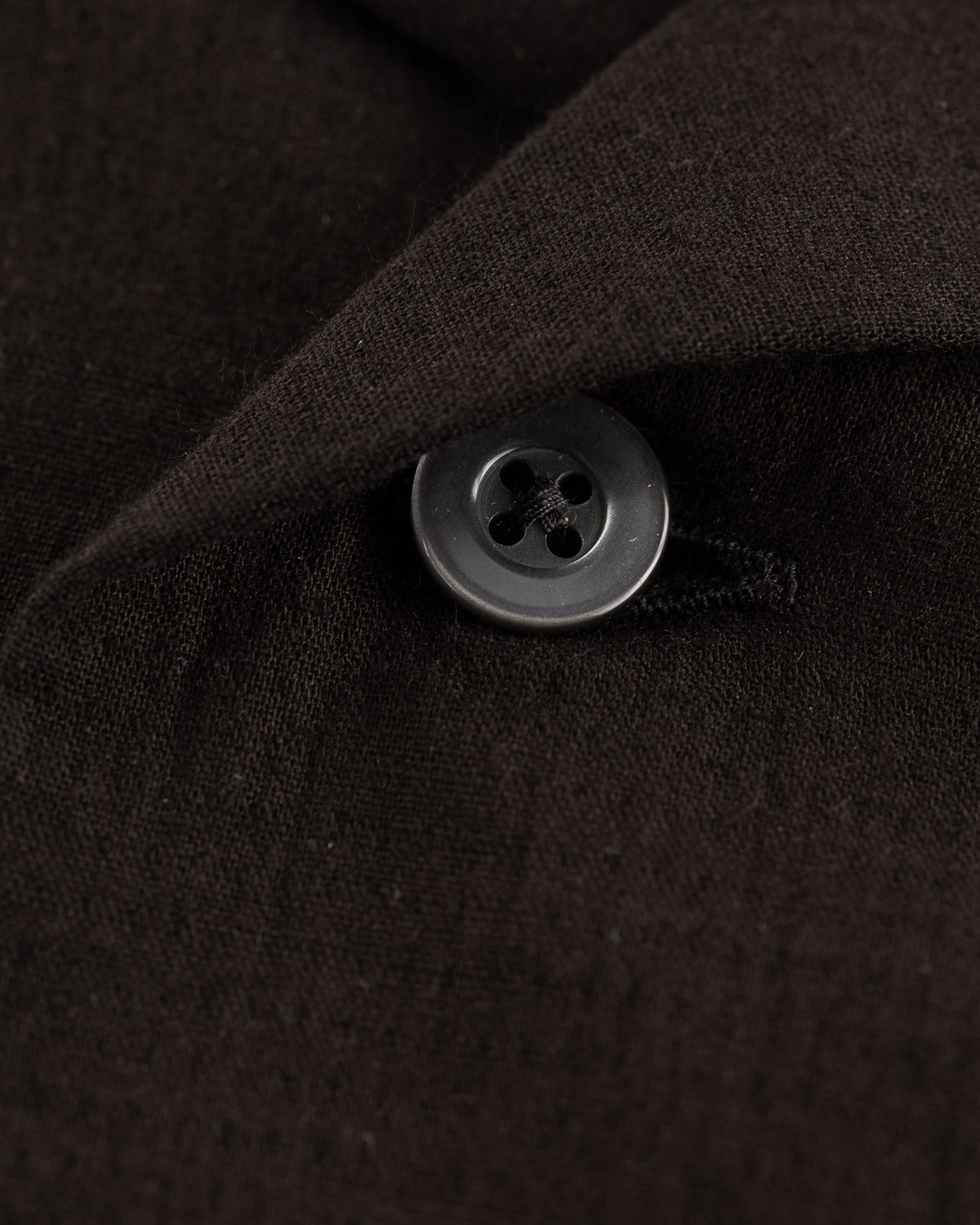 Attractions Double Cloth Flap Pocket Shirt - Black - Standard & Strange