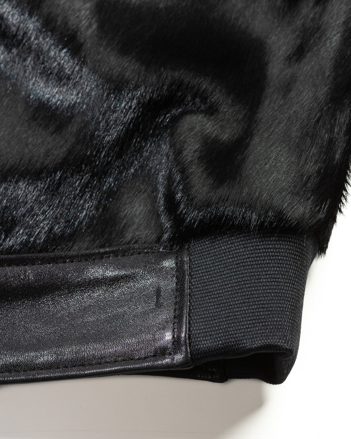 Attractions King Shawl Jacket - Black Hair on Hide - Standard & Strange