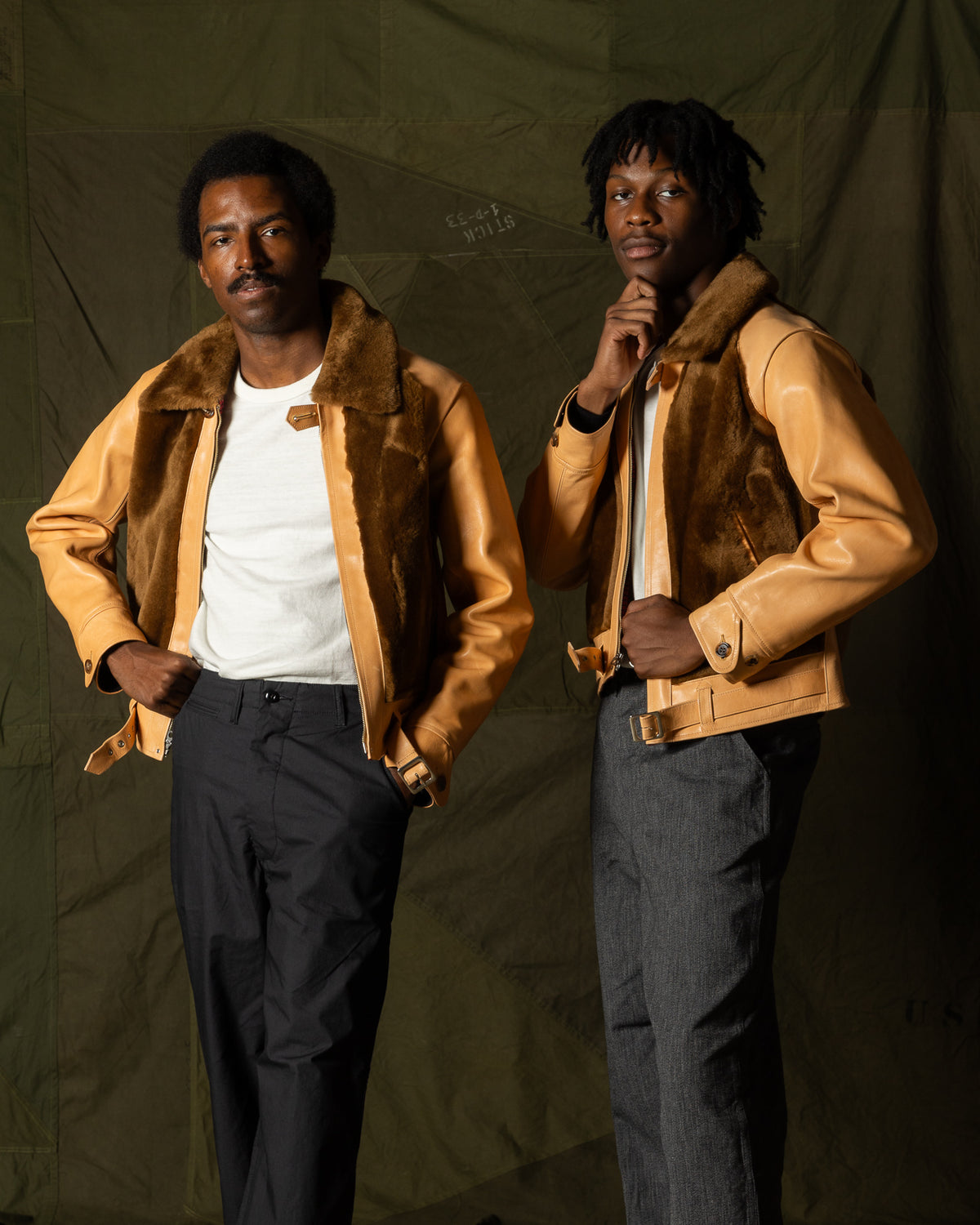 Attractions S&S x Attractions Grizzly Jacket - Brown Mouton - Standard & Strange