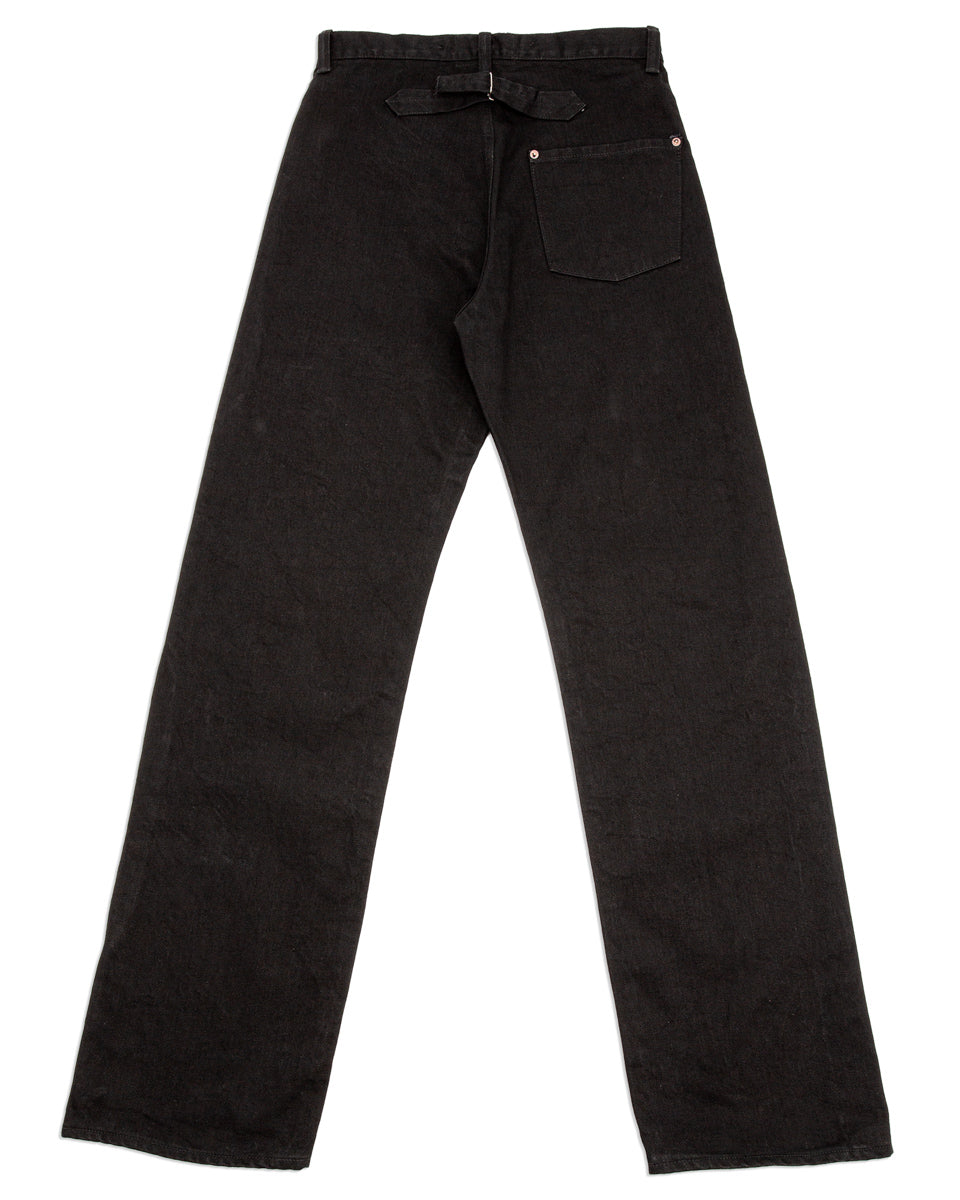 Black Sign 15oz Vocalion Waist Overalls - Deep Black - Standard & Strange