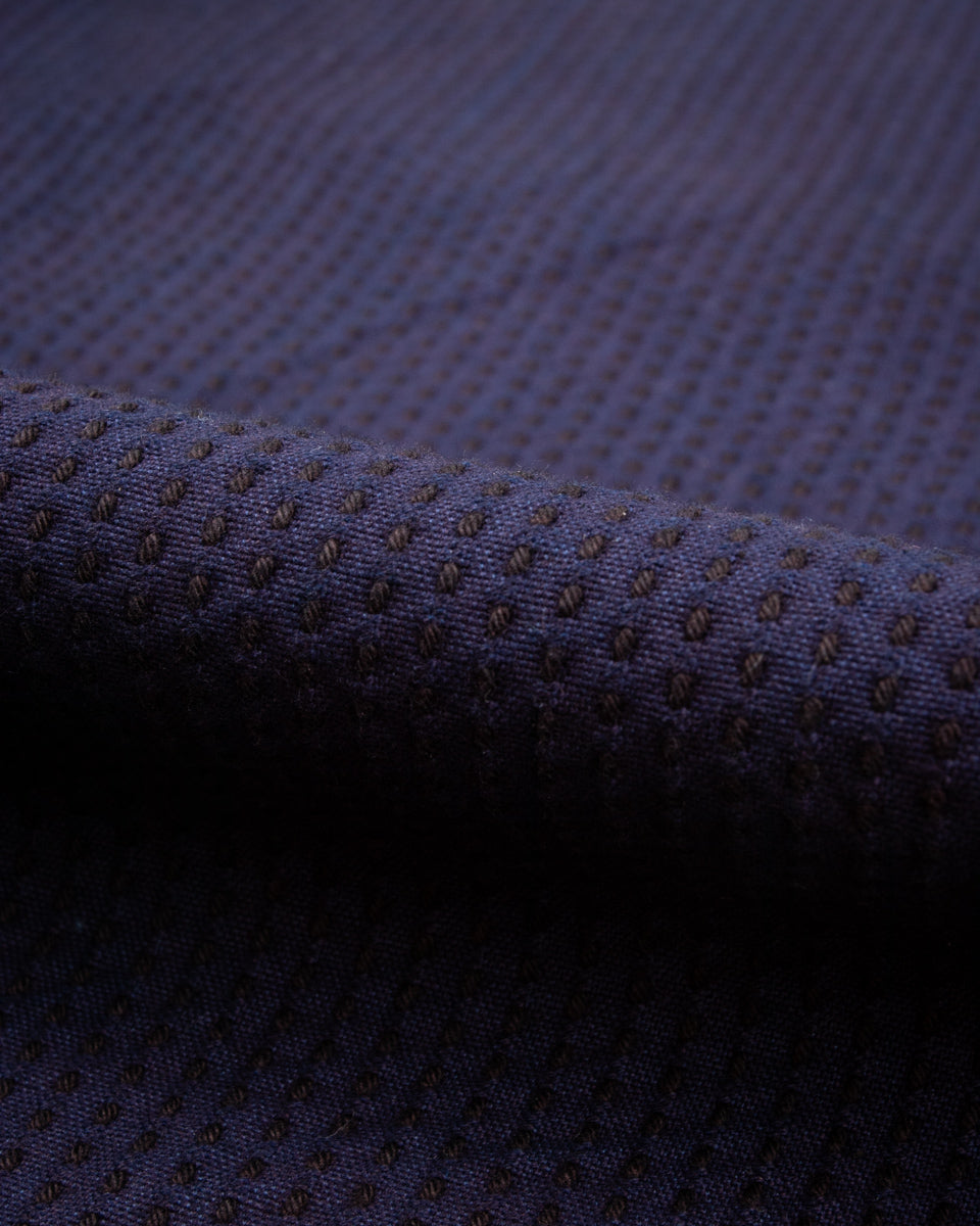 Black Sign 1920s "Sashiko" Montgomery Trousers - Deep Indigo - Standard & Strange