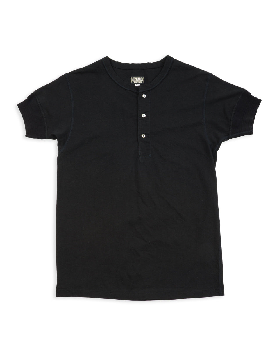 Black Sign BS Short Sleeve Amish Underwear - Midnight Black - Standard & Strange