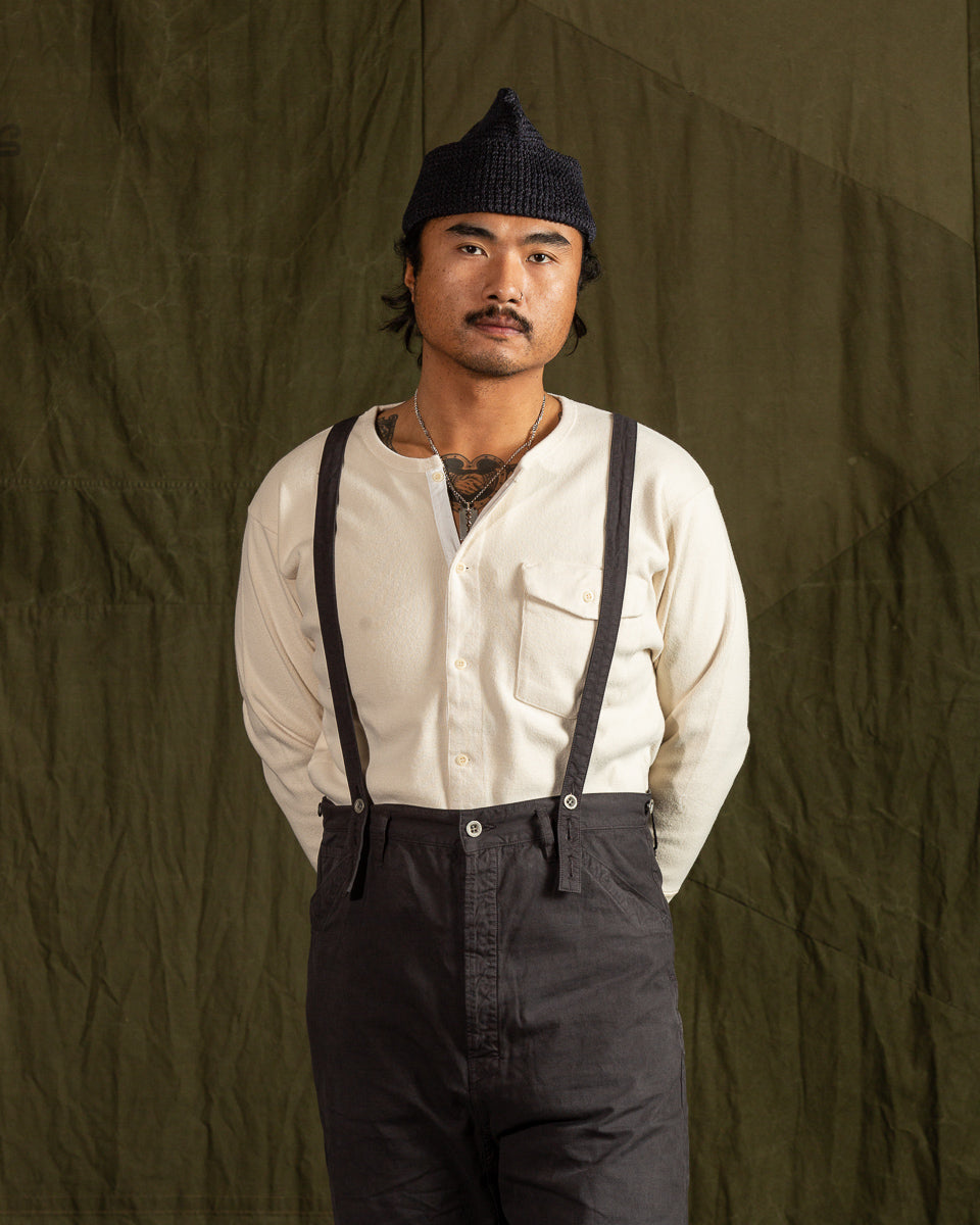 Black Sign Button Front Amish Underwear - Beige - Standard & Strange