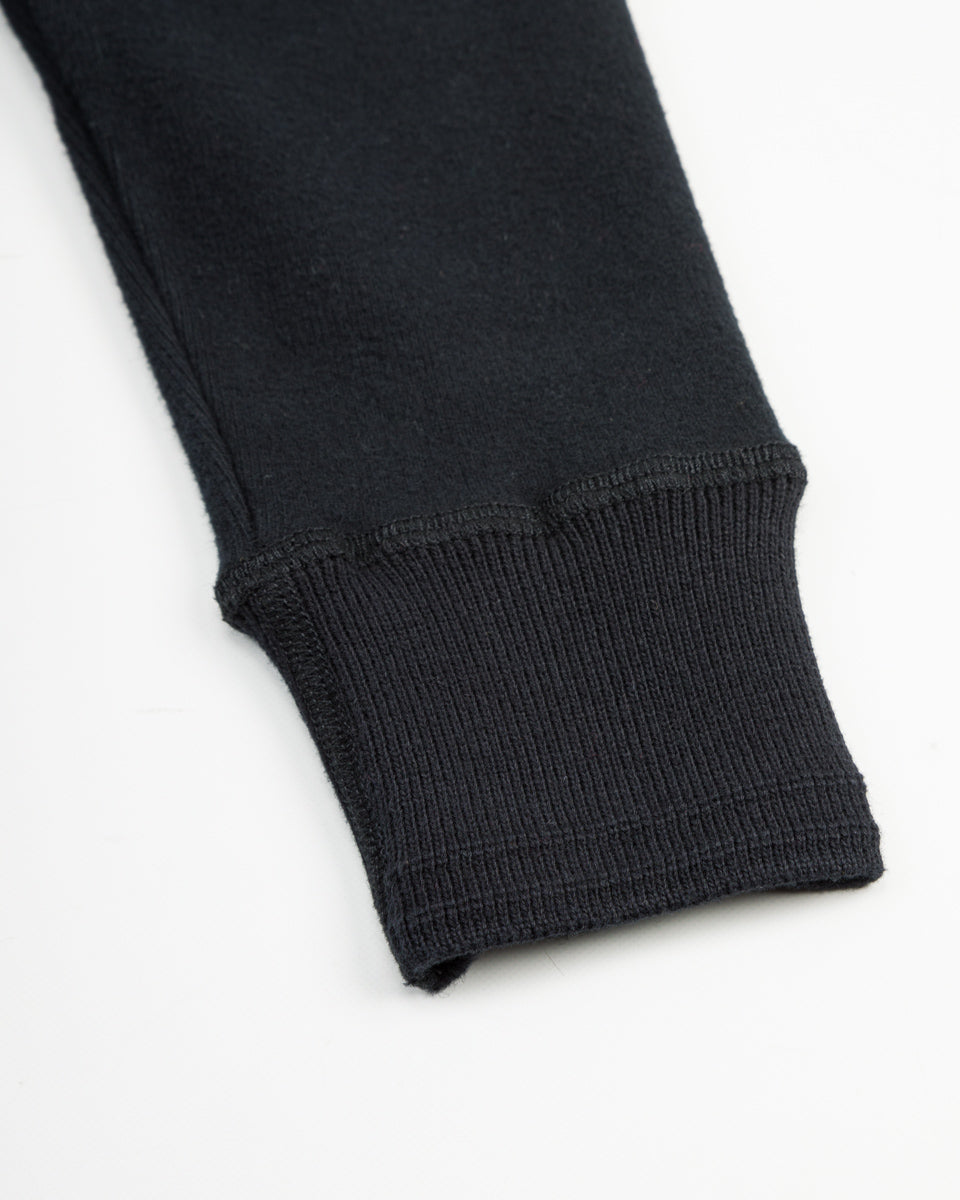 Black Sign Heavyweight 1920s Amish Henley - Black - Standard & Strange