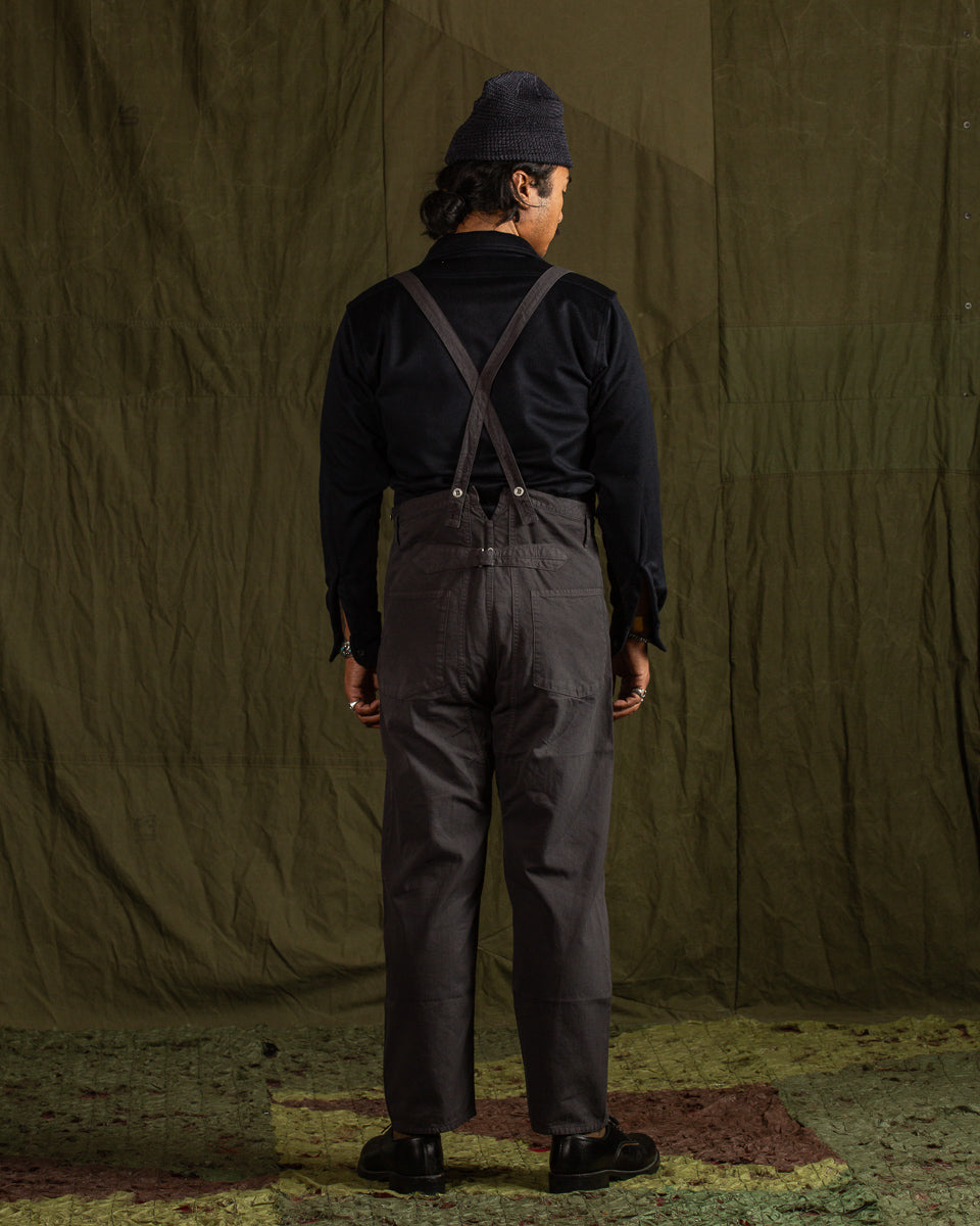 Black Sign Italian Cashmere Open Pocket Work Shirt - Royal Navy - Standard & Strange