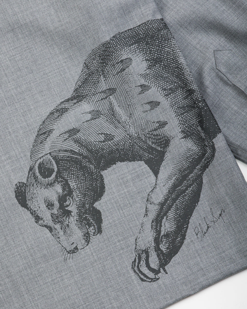 Black Sign Jonston Shirts "Lynx" - Smoke Gray - Standard & Strange