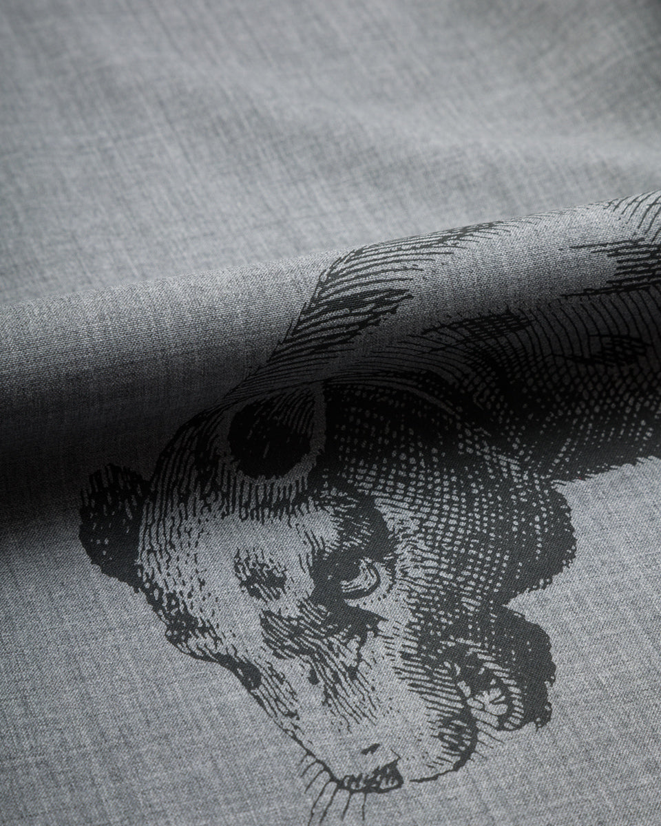 Black Sign Jonston Shirts "Lynx" - Smoke Gray - Standard & Strange