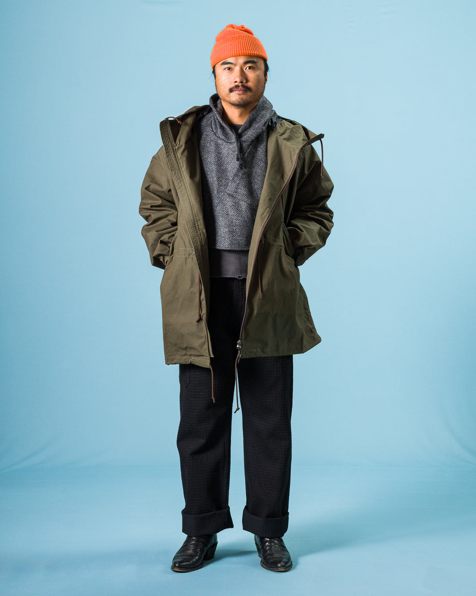 Black Sign Neo Devil Dogs Coat - Hide Olive - Standard & Strange