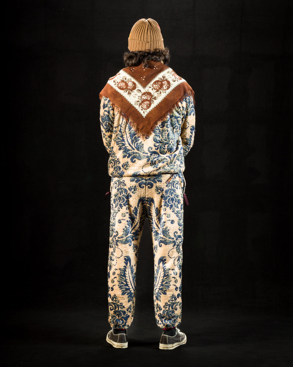 Kapital DAMASK Fleece EASY Pants - Beige - Standard & Strange