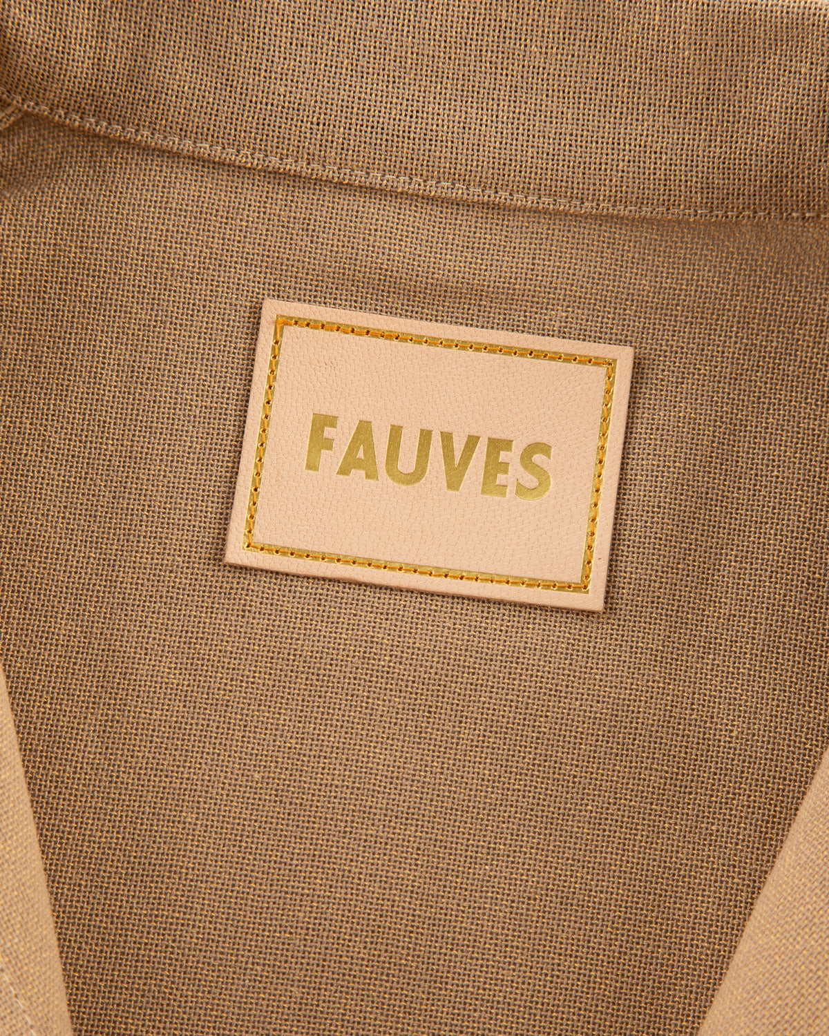 Fauves CPO Shirt - Beige Hopsack - Standard & Strange