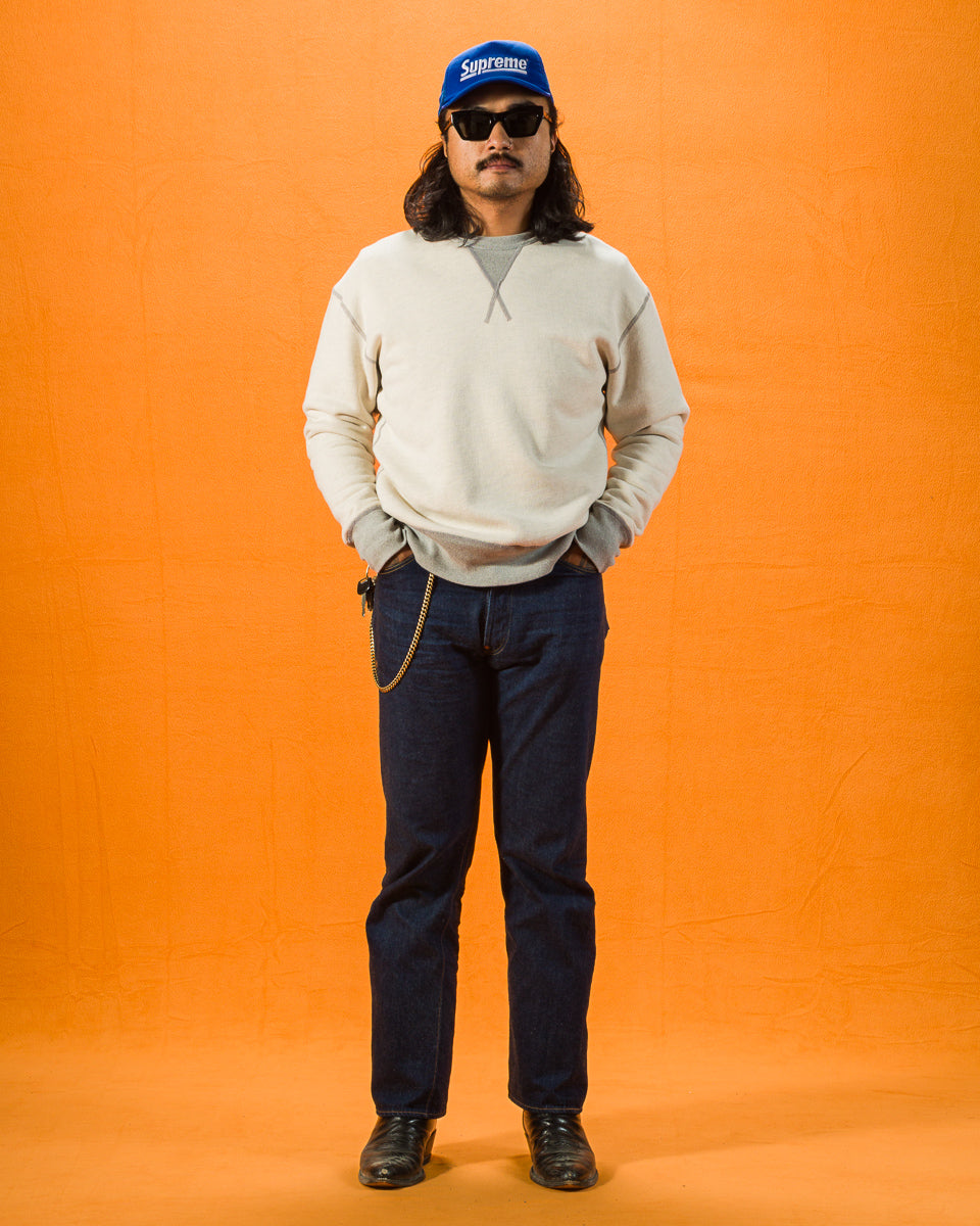 Freenote Deck Sweatshirt - Natural Combo - Standard & Strange