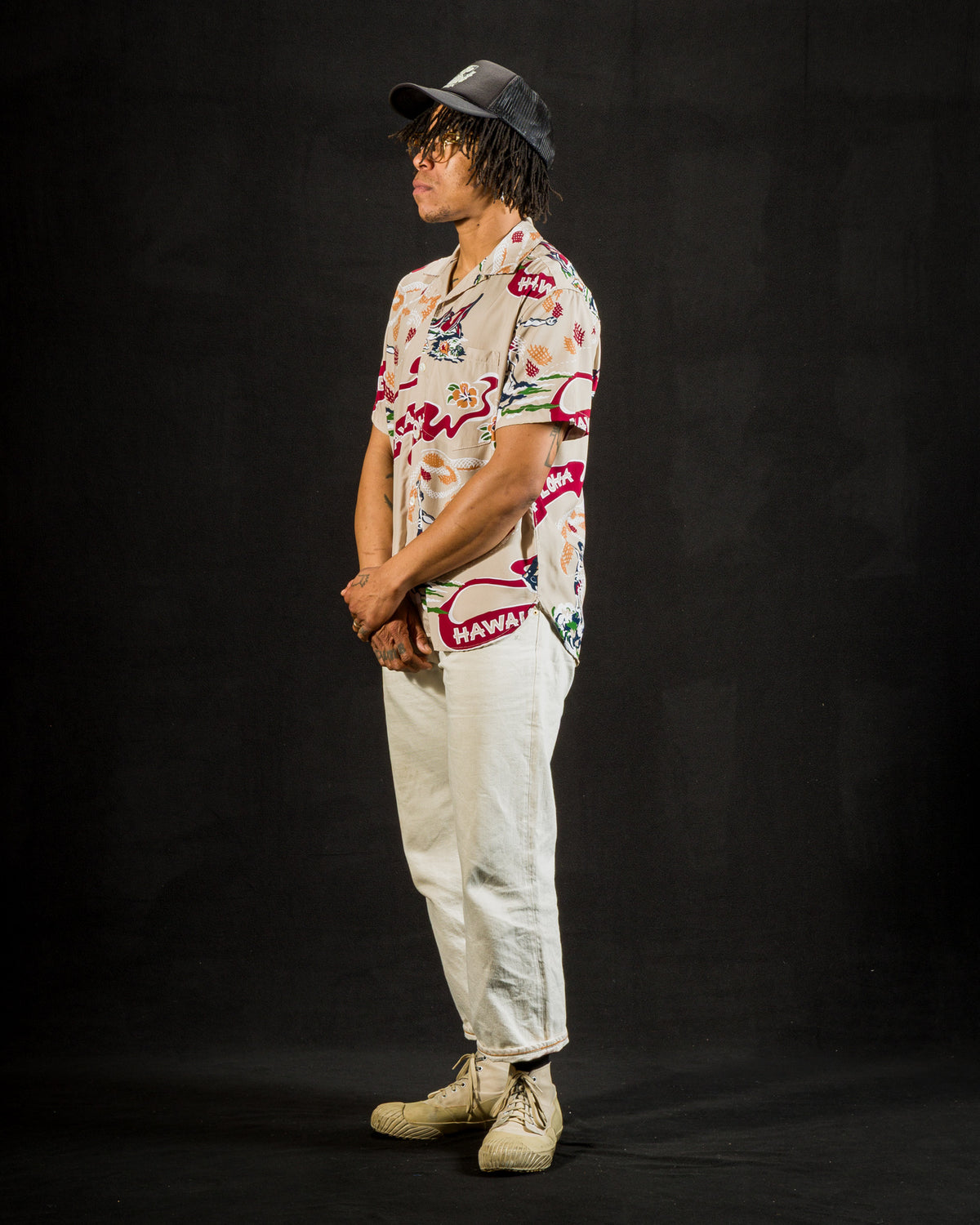 Freenote Hawaiian Shirt - Sand Aloha - Standard & Strange