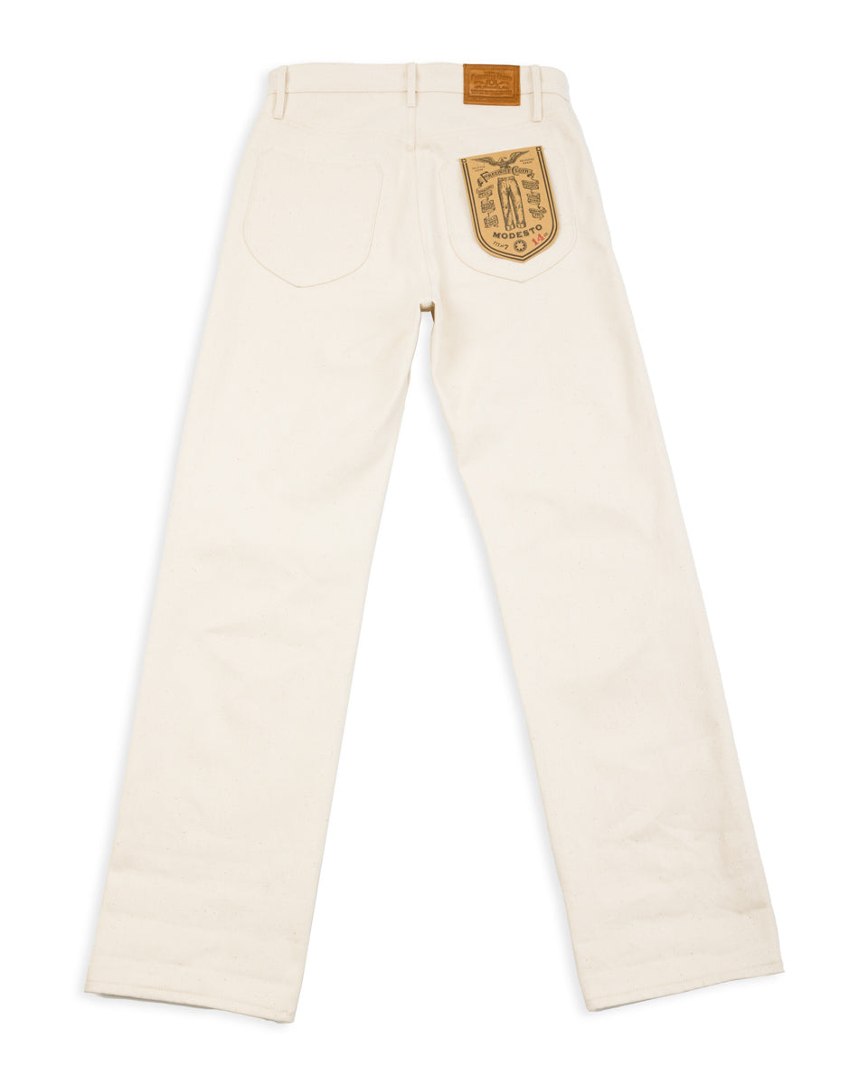 Freenote Modesto Straight Fit - 14oz Ecru Denim - Standard & Strange