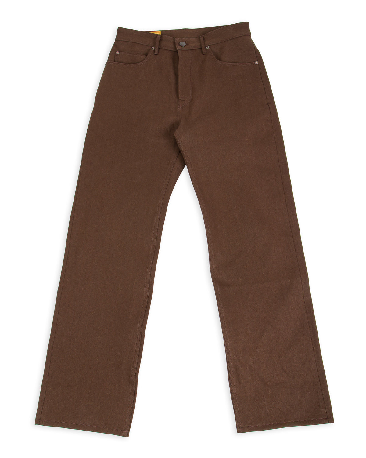 Freenote Modesto Straight Fit - 15oz Dark Brown Denim - Standard & Strange