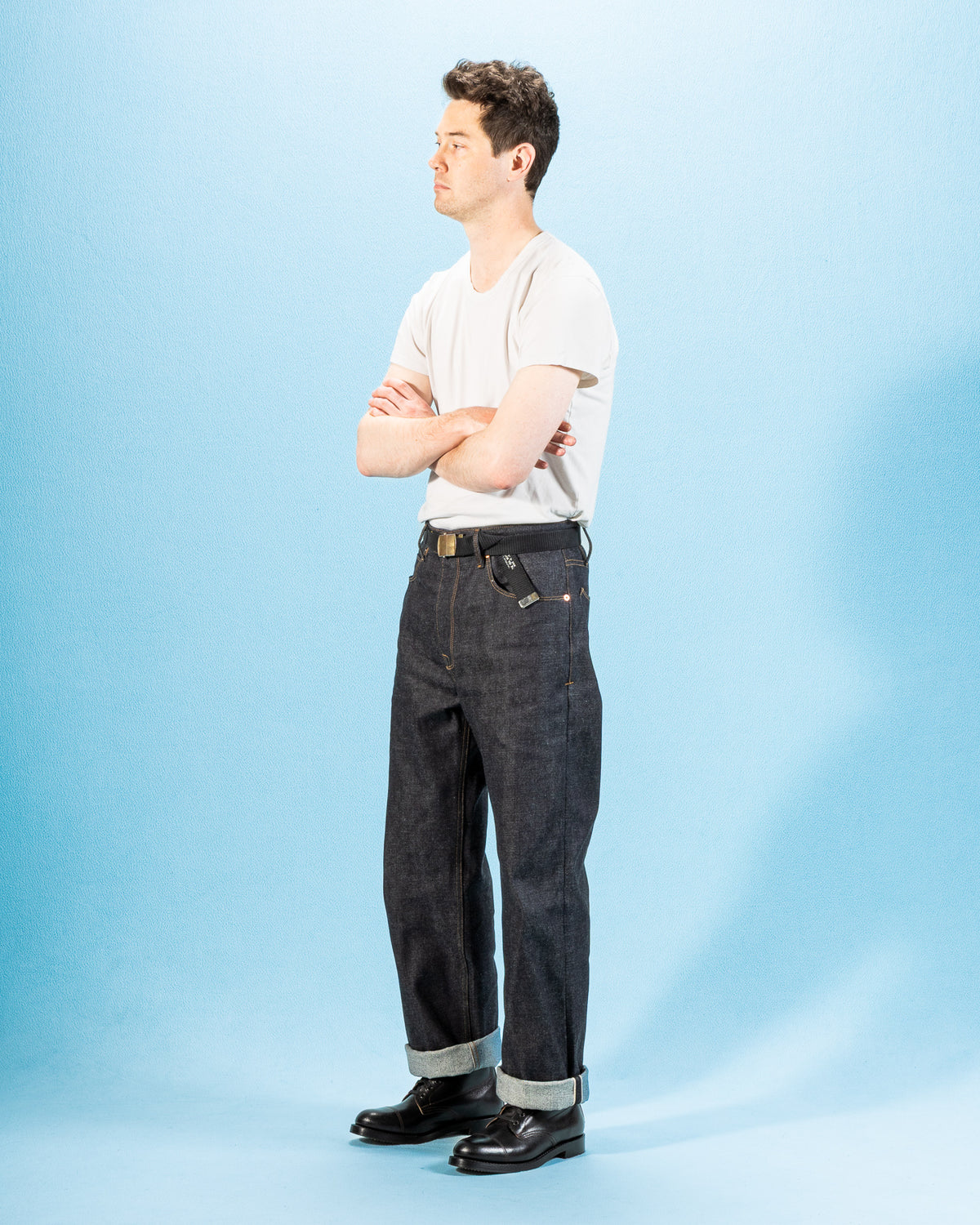 Freenote Modesto Workwear Cut - 15oz Kaihara Unsinged Denim - Standard & Strange