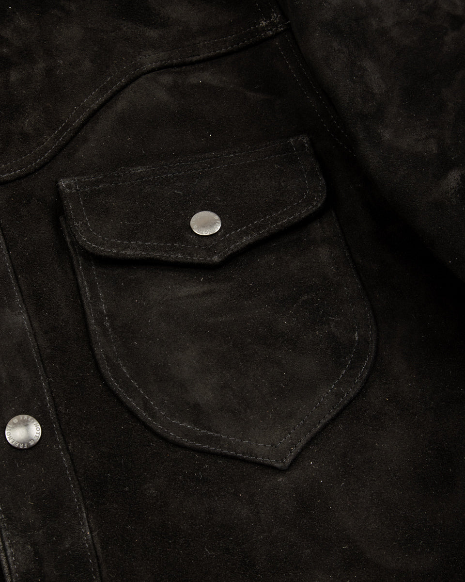 Freenote Packard Western Shirt - Black Goatskin - Standard & Strange
