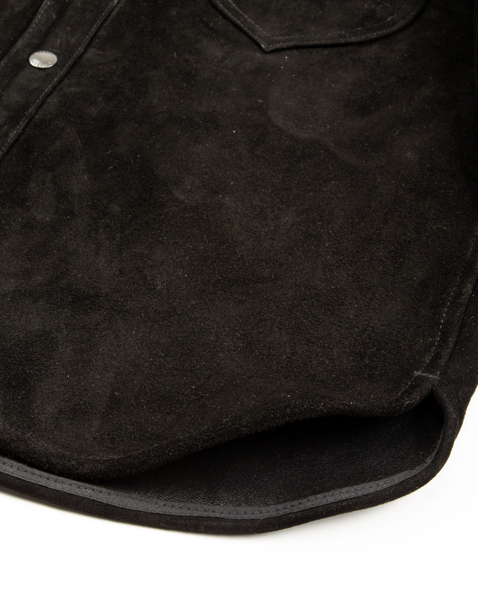 Freenote Packard Western Shirt - Black Goatskin - Standard & Strange