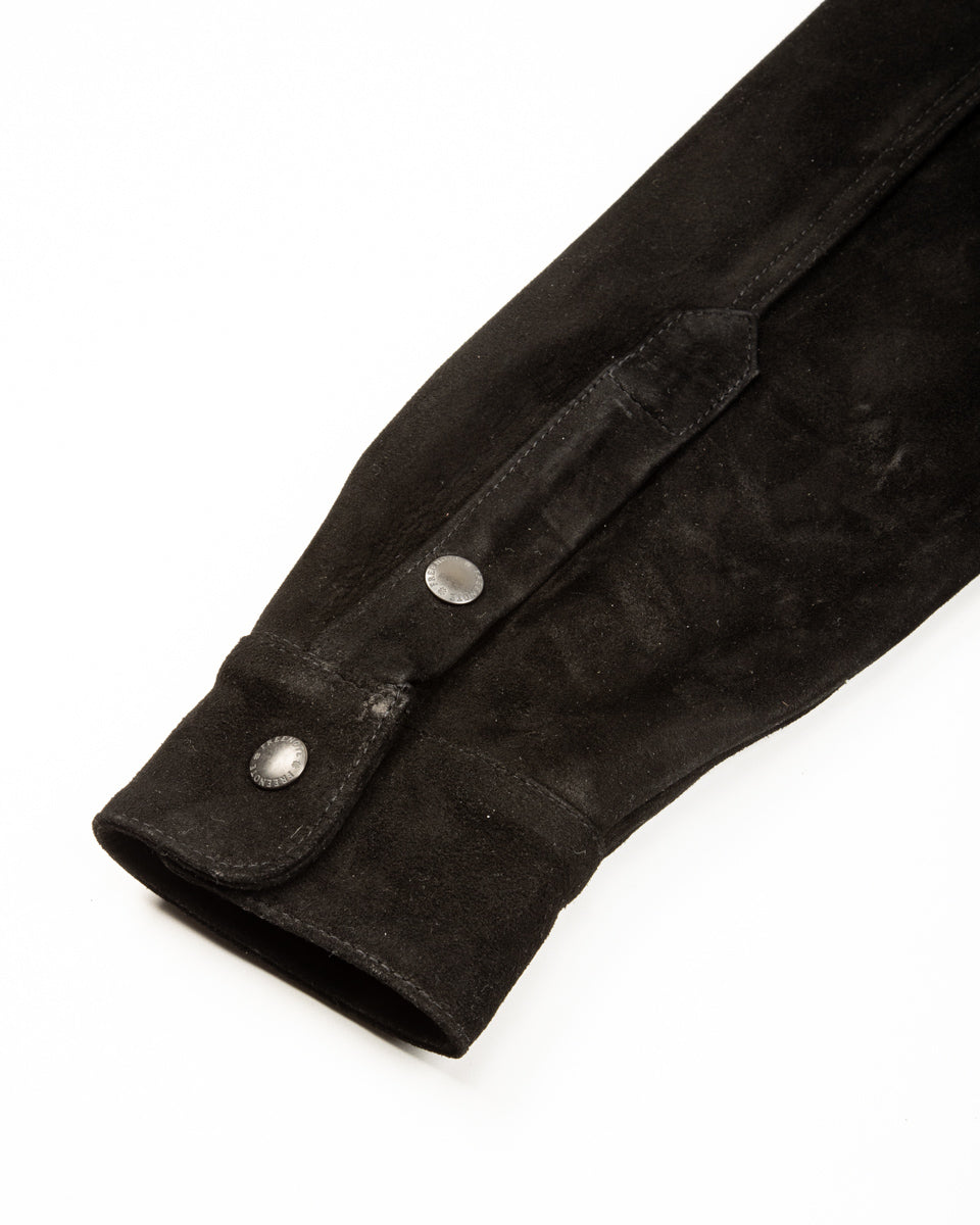Freenote Packard Western Shirt - Black Goatskin - Standard & Strange