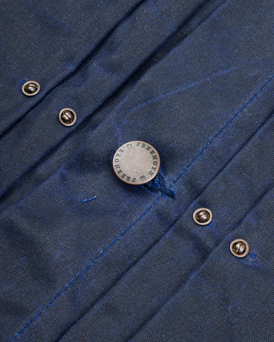 Freenote RJ-1 Jacket - Navy Waxed Canvas w/ Navy Lining - Standard & Strange