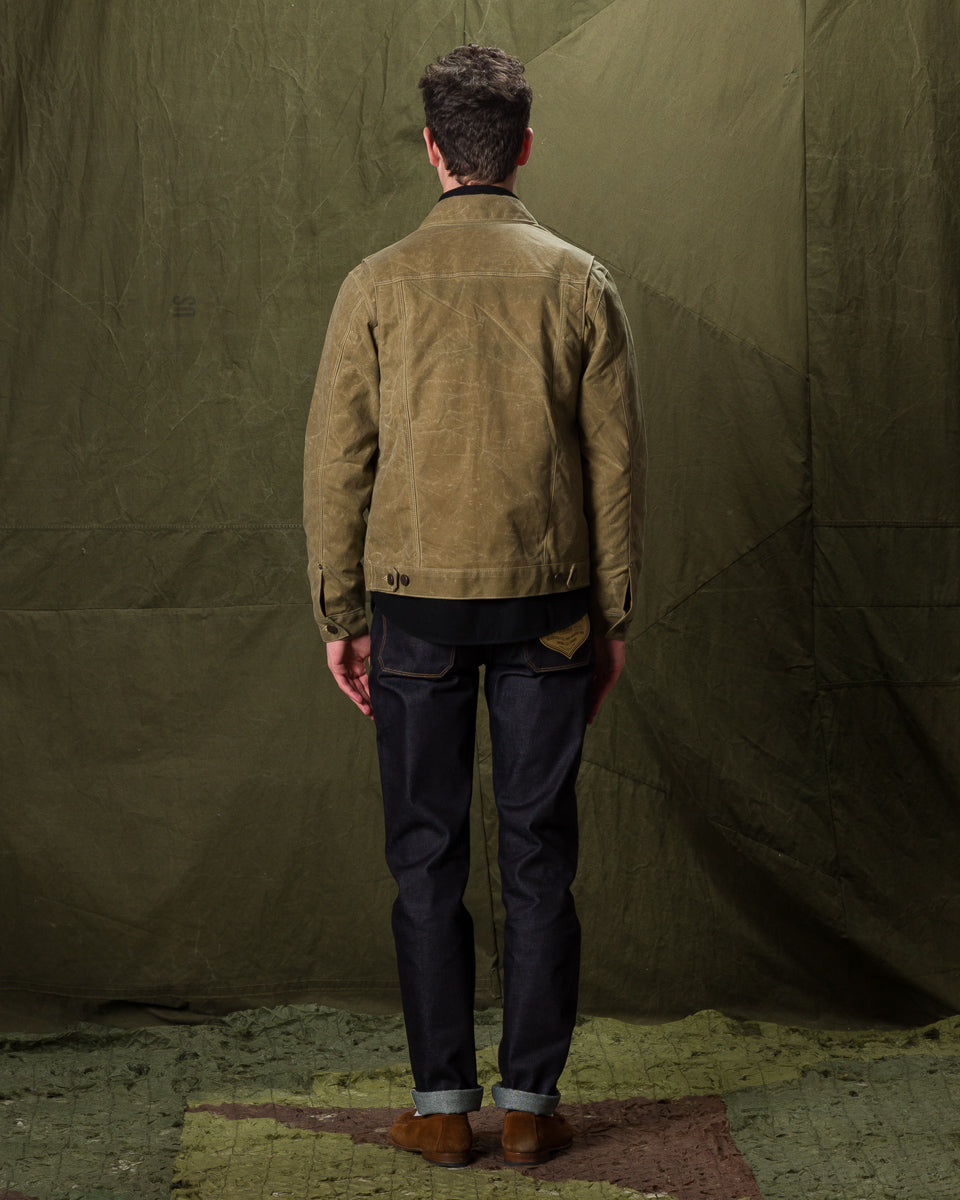 Freenote RJ-1 Jacket - Tobacco Waxed Canvas - Standard & Strange