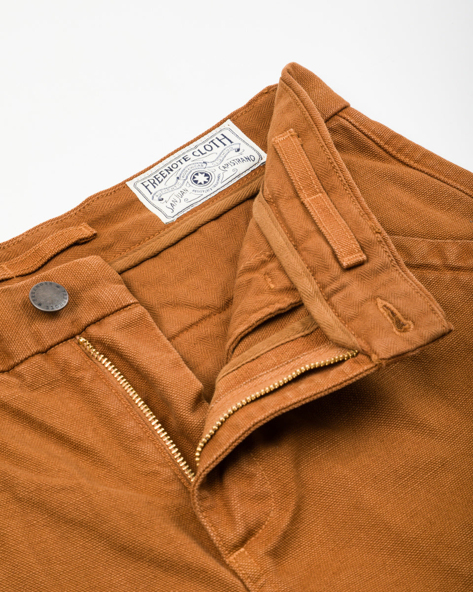 Freenote Workers Chino - 14oz Rust - Standard & Strange