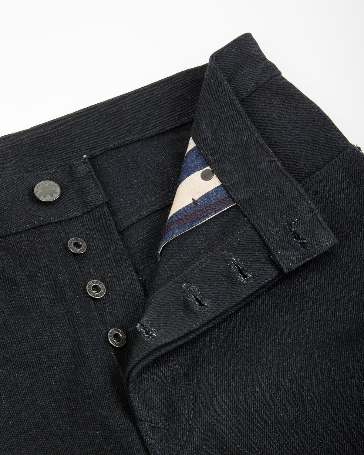 Freenote Belford Straight Fit - 17oz Black Slub - Standard & Strange
