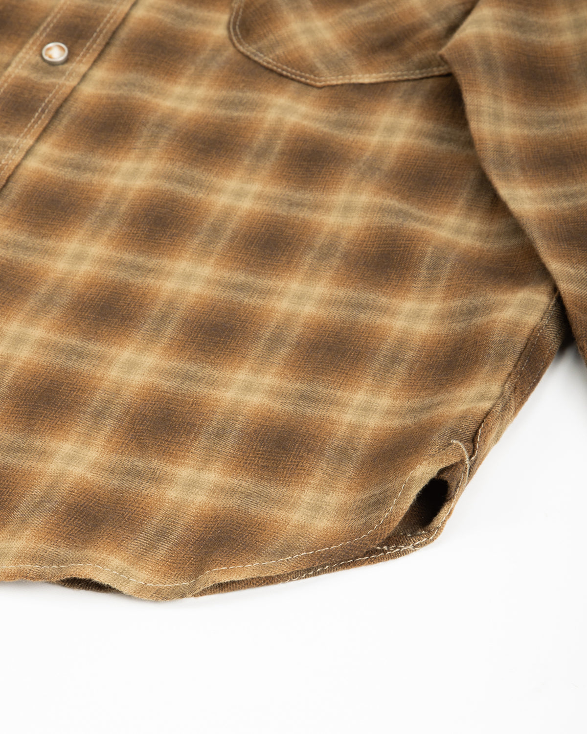 Freenote Bodie Shirt - Brown Shadow Plaid - Standard & Strange