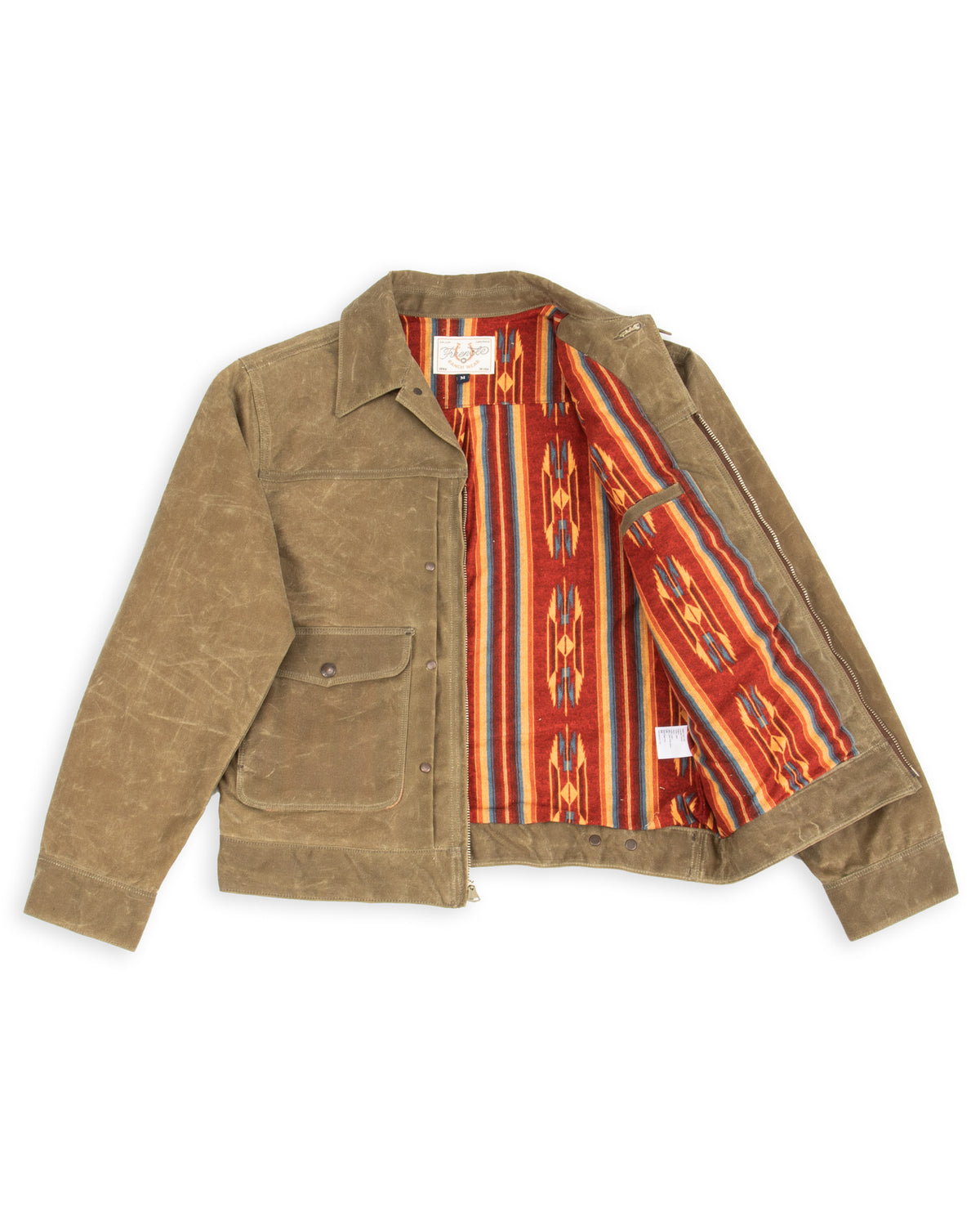 Freenote Faro Jacket - 11oz Waxed Canvas Tobacco - Standard & Strange