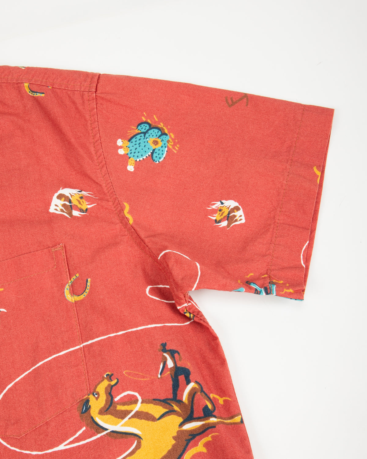 Freenote Hawaiian Shirt - Red Cowboy - Standard & Strange