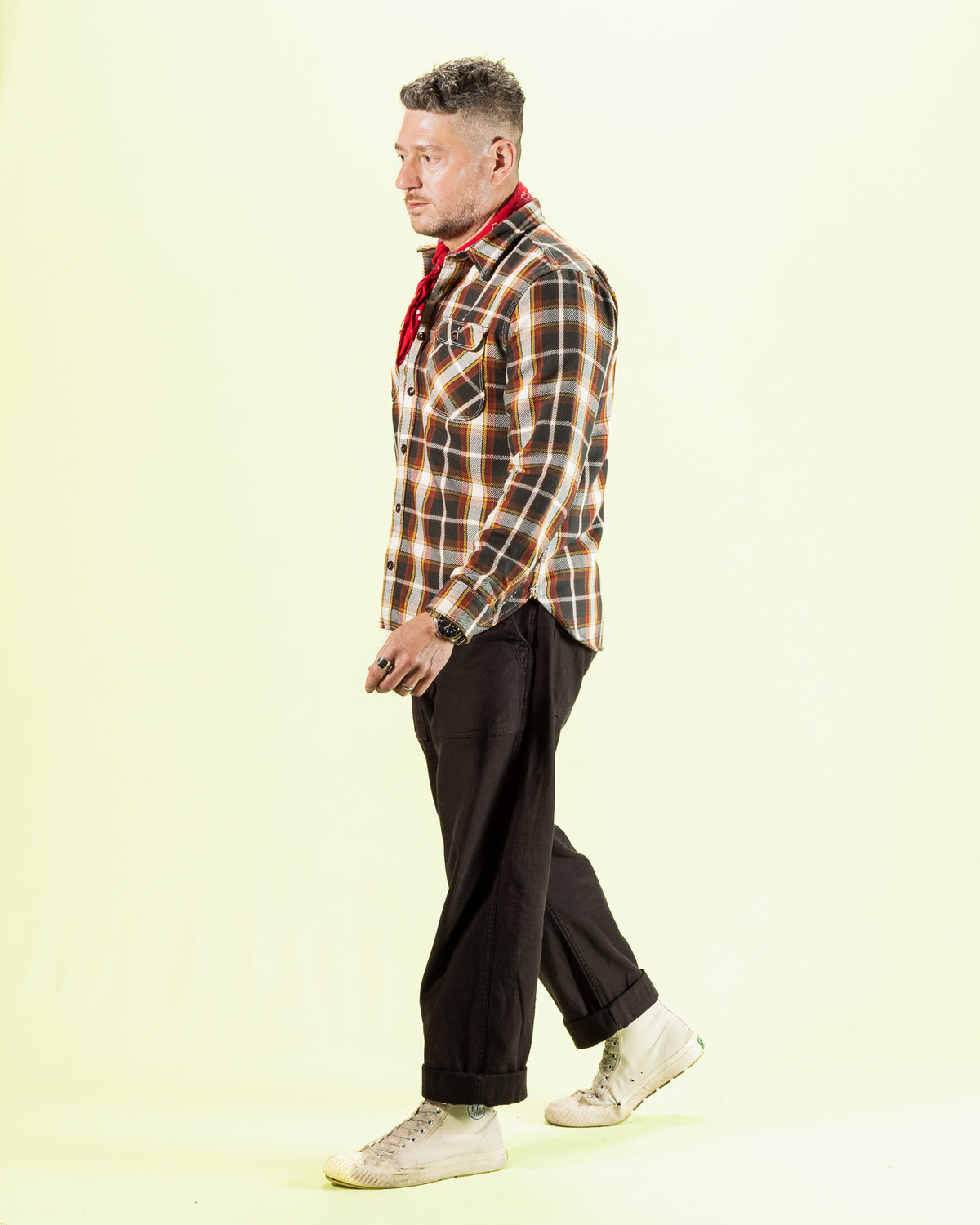 Freenote Jepson Shirt - Coal Mine Plaid - Standard & Strange