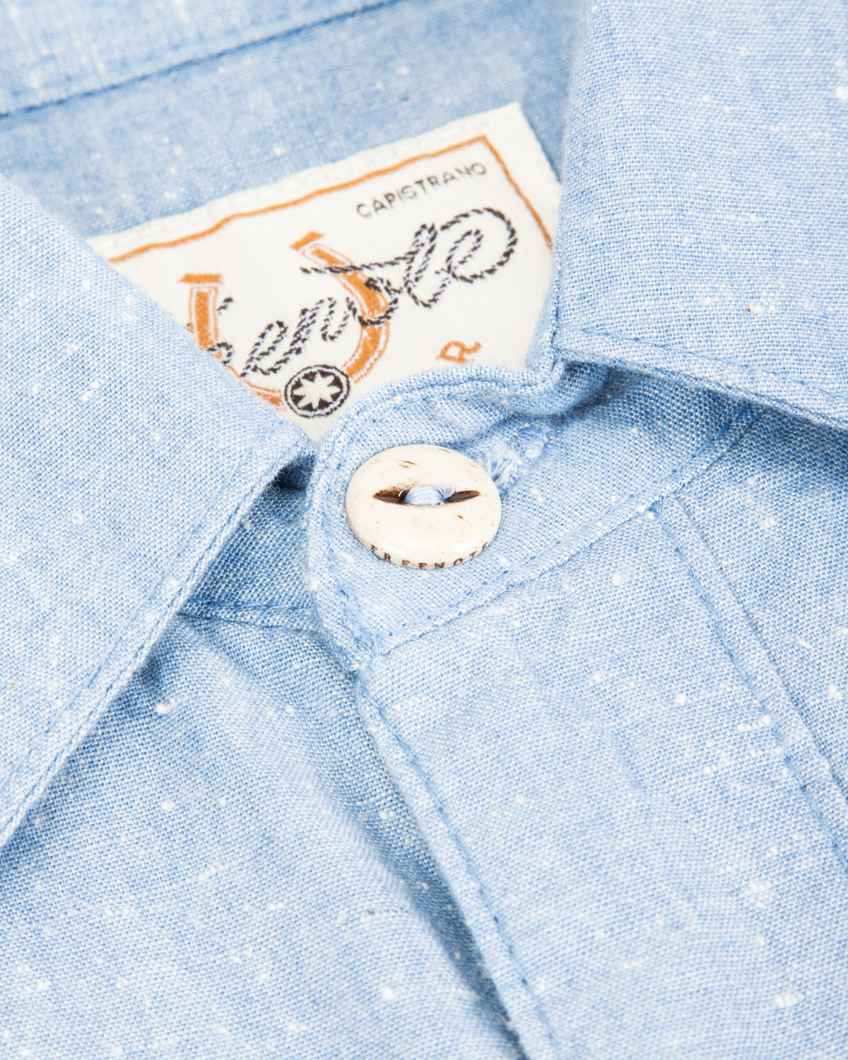 Freenote North Fork Shirt - Sky Blue Chambray - Standard & Strange