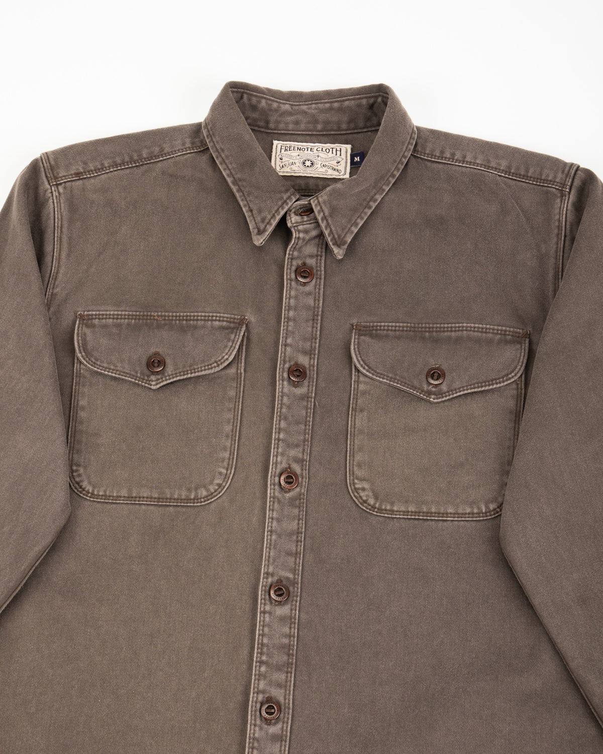 Freenote Utility Shirt - Chocolate - Standard & Strange