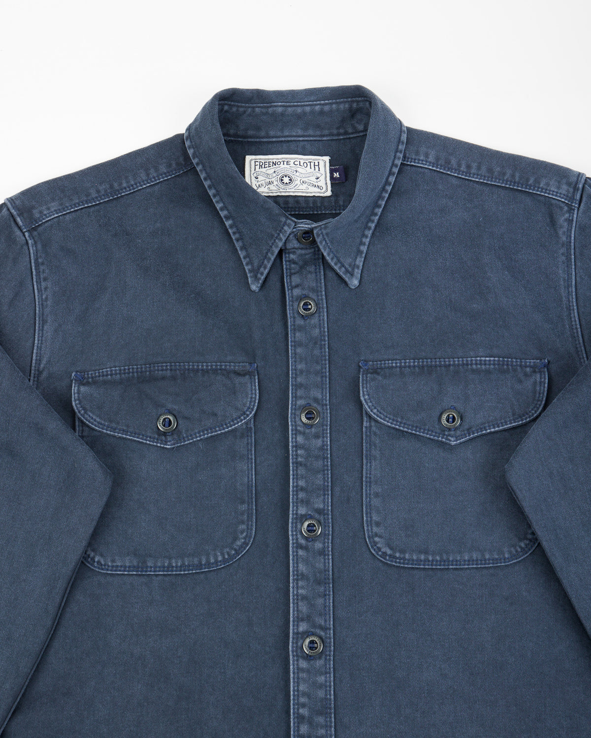 Freenote Utility Shirt - Navy - Standard & Strange