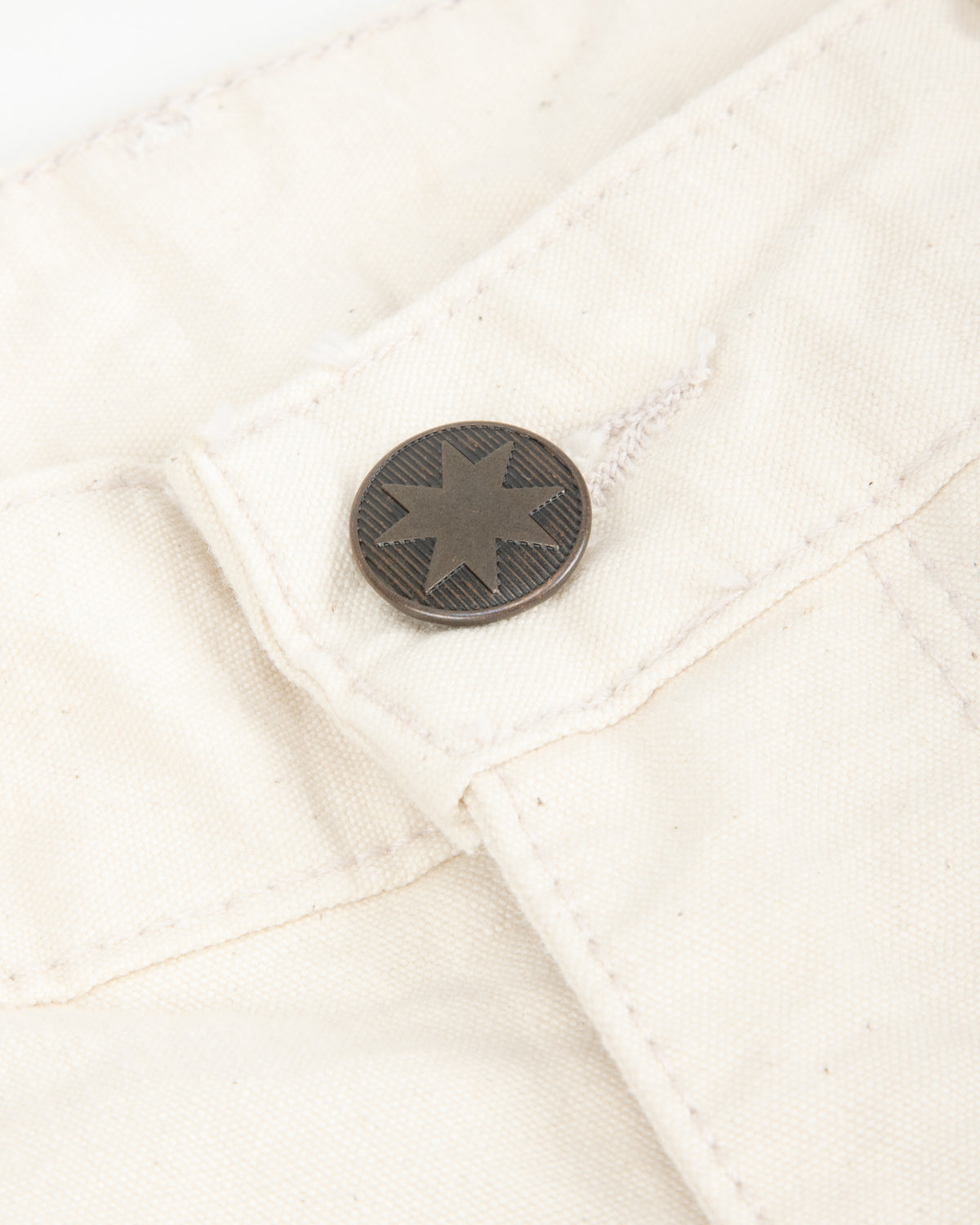 Freenote Wilkes Western Cut - 11oz Natural Rinsed Canvas - Standard & Strange