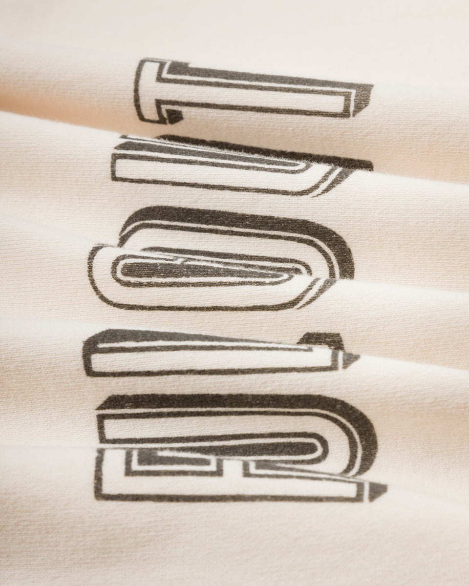 Fullcount MAKING LIFE TASTE BETTER Tee - Ecru 42 - Standard & Strange