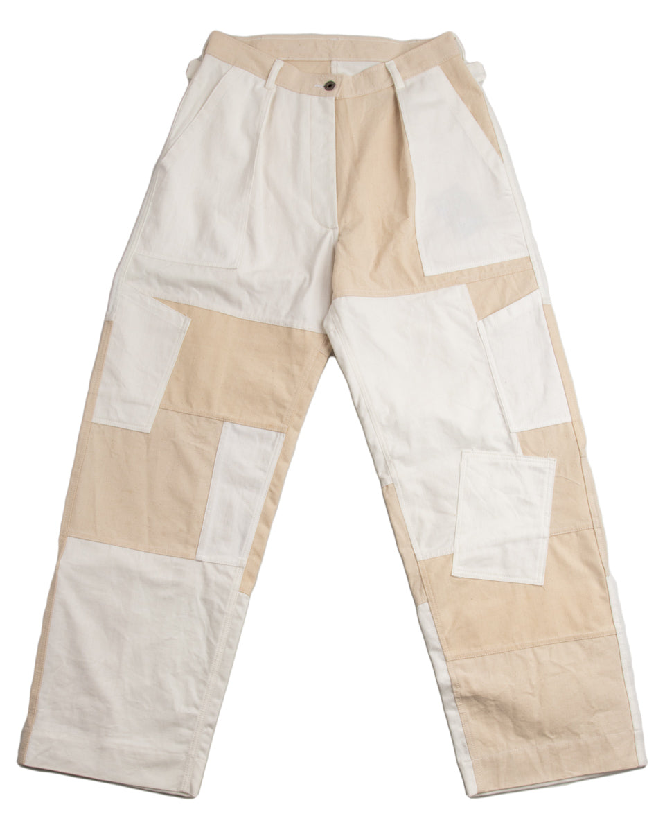W'Menswear Unisex Freedom Flight Trouser - Off-White - Standard & Strange