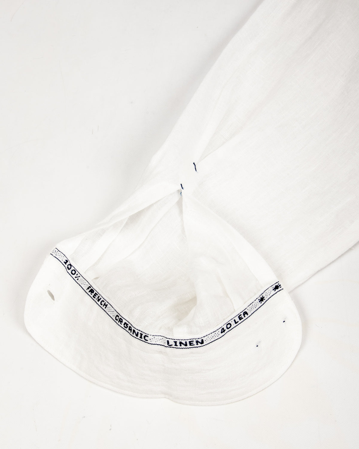 Gorsch Collar Shirt - Off White French Linen - Standard & Strange