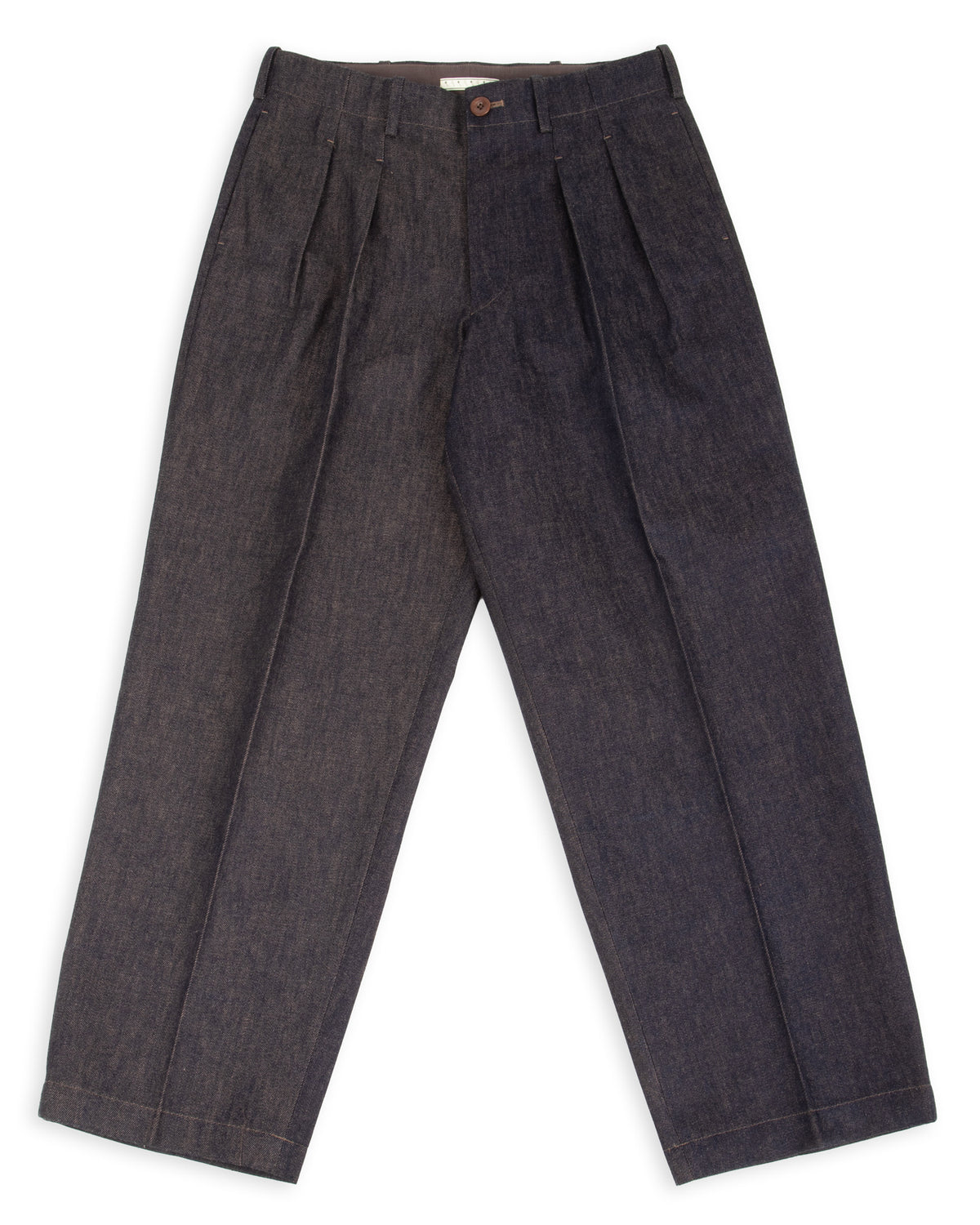 Gorsch Denim Two Tuck Trousers - Kakishibu - Standard & Strange