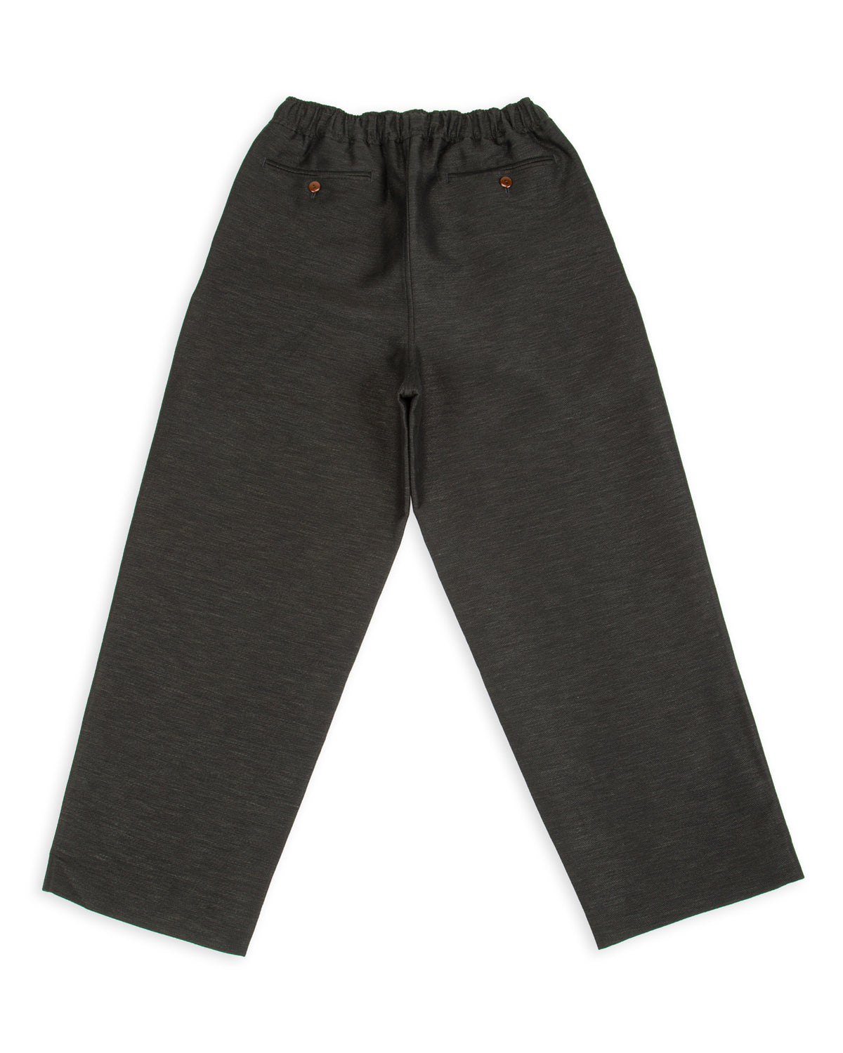 Gorsch One Size Wool Hemp Easy Trousers - Deep Green - Standard & Strange