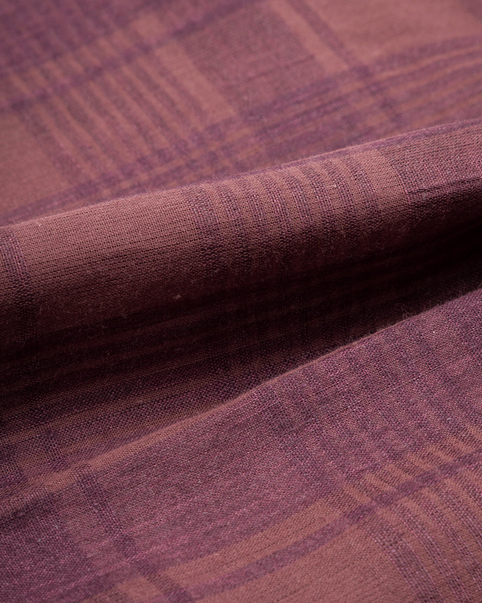 Gorsch Short Sleeve Check Shirt - Brown - Standard & Strange